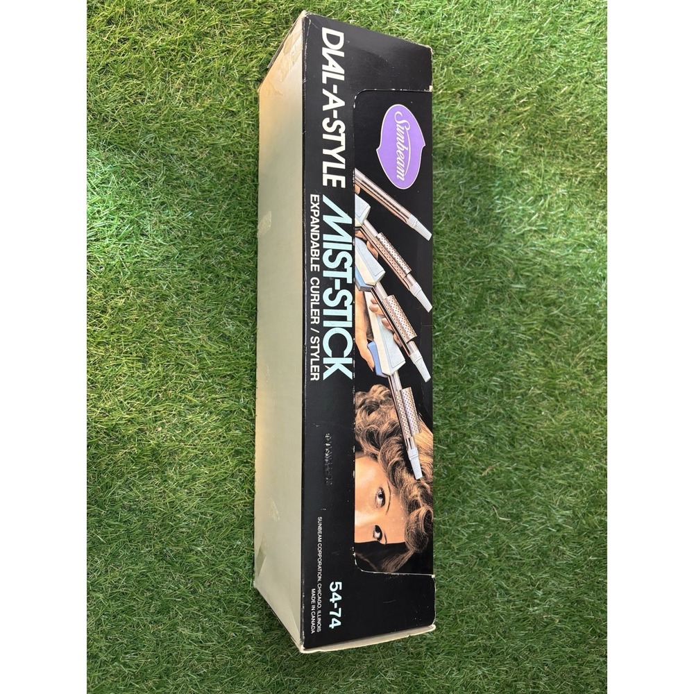 Vintage Sunbeam Dial-A-Style Mistic Curling Iron Styler ½" Barrel Tested Works‎